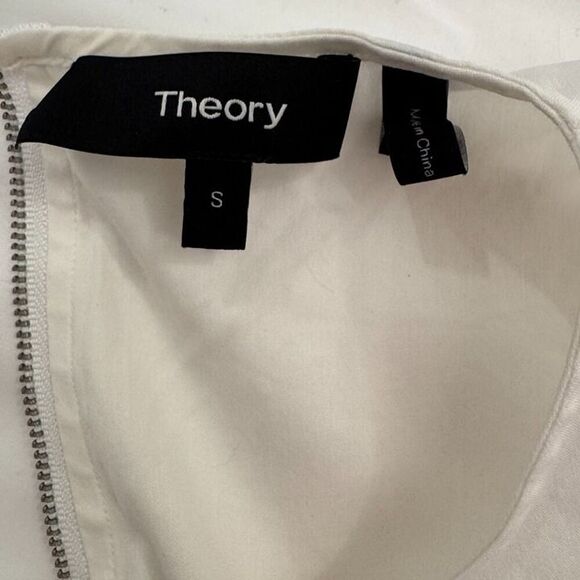 Theory Carrian Peplum Top, Size S - Picture 10 of 11